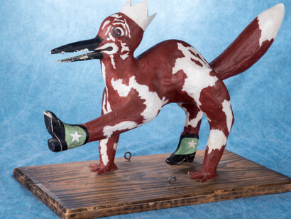 Peregrinus, 1948, papier-mâché, Tarlton Law Library, The University of Texas at Austin