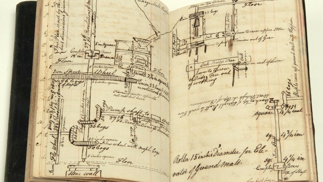 Thomas Molson's notebook, 1820-1824. Gift of Miss Mabel Molson, M19113 © McCord Museum