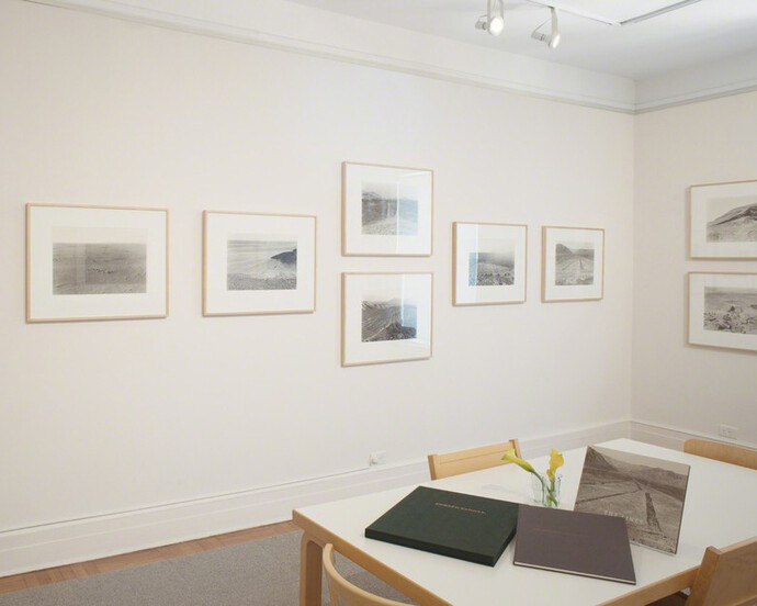 Edward Ranney, Exhibition view. Courtesy of Deborah Bell Photographs