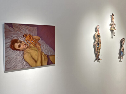 Various artists, Play, exhibition view. Courtesy of Carter Burden Gallery 