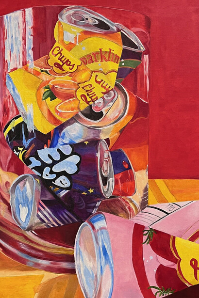 Joyce Weidenaar, Please recycle. Courtesy of Pleiades Gallery