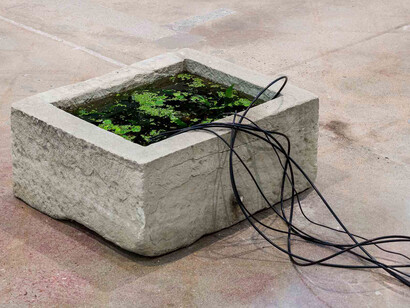 Tarek Atoui, Improvisation in 10 days, exhibition view. Courtesy of Pirelli HangarBicocca