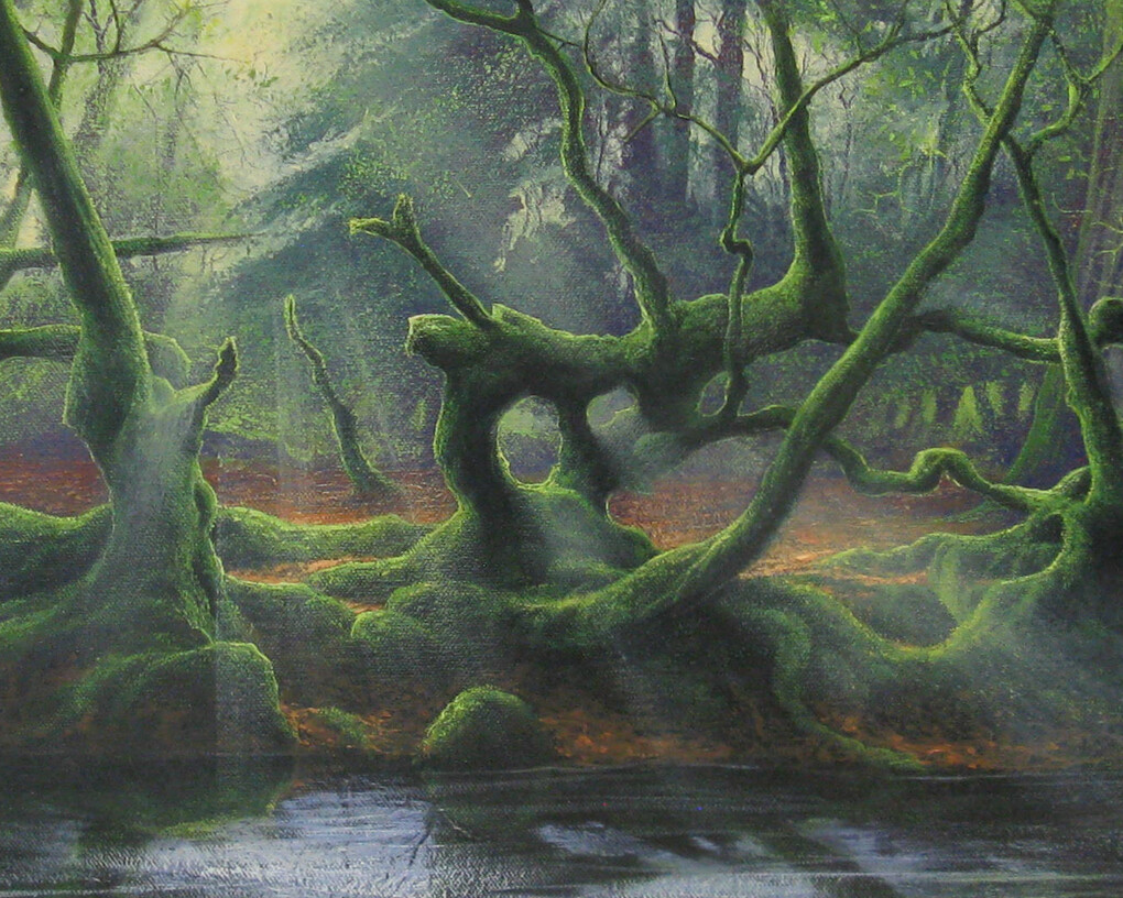 Gerald Dewsbury, Old Beech Hedge. Courtesy of Ffin y Parc