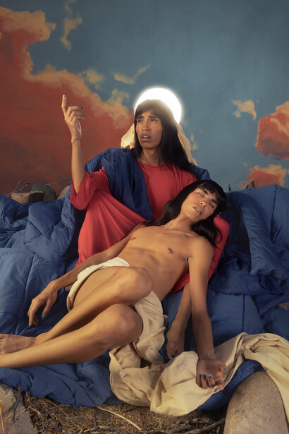 Omar Soto, The lamentation of Christ / Pietà, 2023. Courtesy of the artists and Phoenix Art Museum