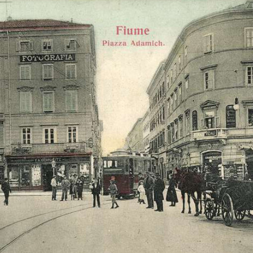 Fiume agli inizi del Novecento. Attuale città di Rijeka, Croazia