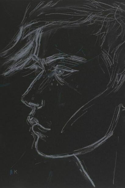 Elizabeth Peyton, “Klara, London, October, 2010”, 2010, Colored pencil and pastel on paper, 11 3/4 x 8 1/4 inches, 30 x 21 cm
