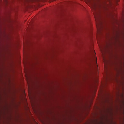 Renata Barros. Head. 2001. Acrylic on canvas. 130 x 150 cm