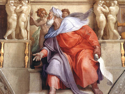 Michelangelo. Il profeta Ezechiele
