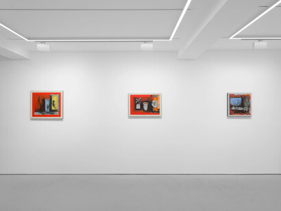 Miguel Ybáñez, La sombra del olvido, exhibition view. Courtesy of GRIMM