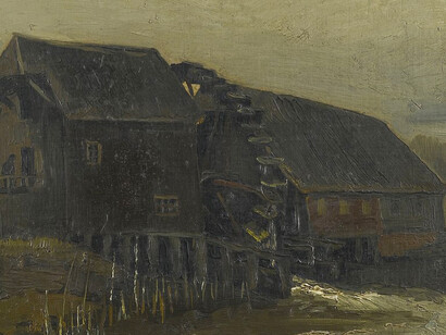 Water Mill at Opwetten is an oil painting of the Watermill at Opwetten, created in 1884 by Vincent van Gogh