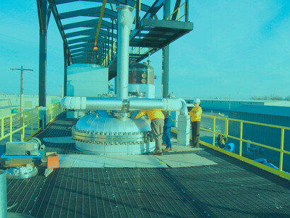 A waste energy plant in Kenya; through this machine the country is self-maintaining its electricity and heating needs