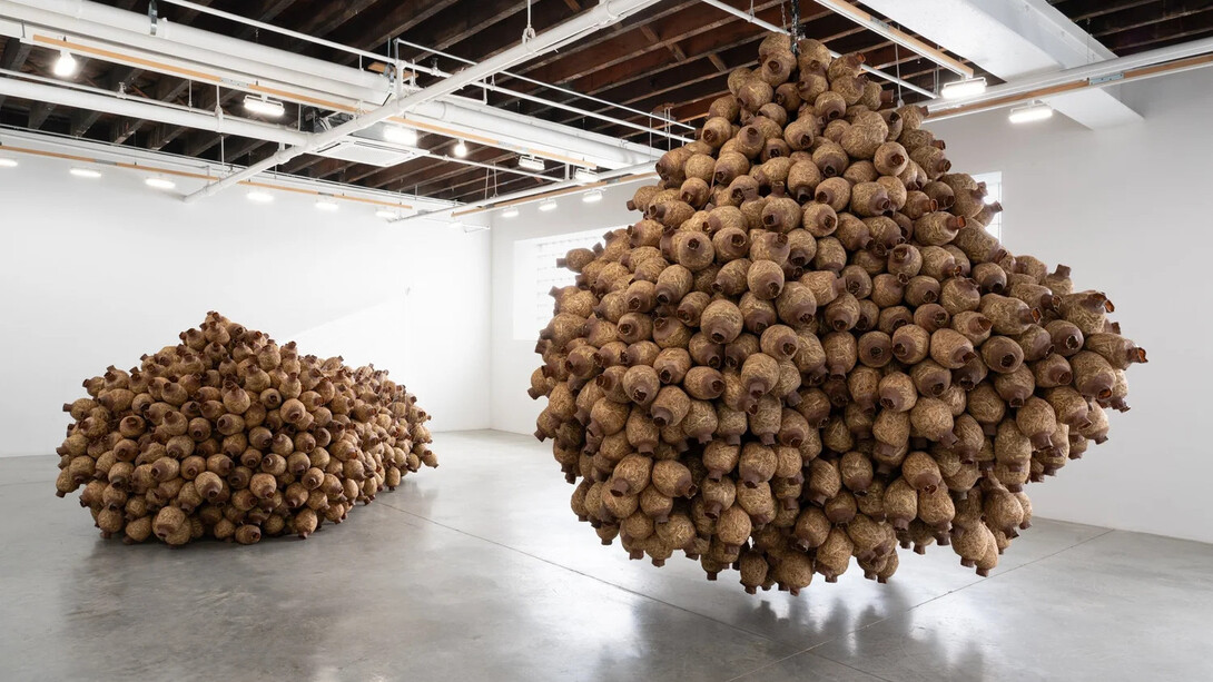 Kat Howard, In place of no, my mouth leaks honey, exhibition view. Courtesy of Carvalho Park