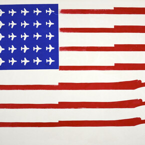American Flag (Untitled), 1970, Courtesy Shapero Modern