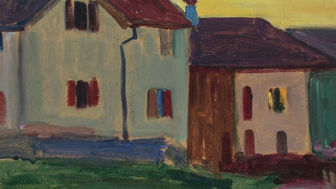 Gabriele Münter. Courtesy of Galerie Thomas
