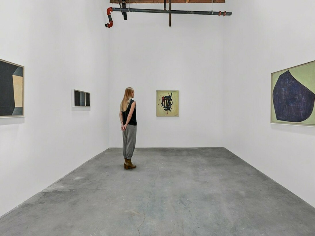 Maria Lassnig. A Painting Survey, 1950 – 2007, Exhibition view. Courtesy of Hauser & Wirth
