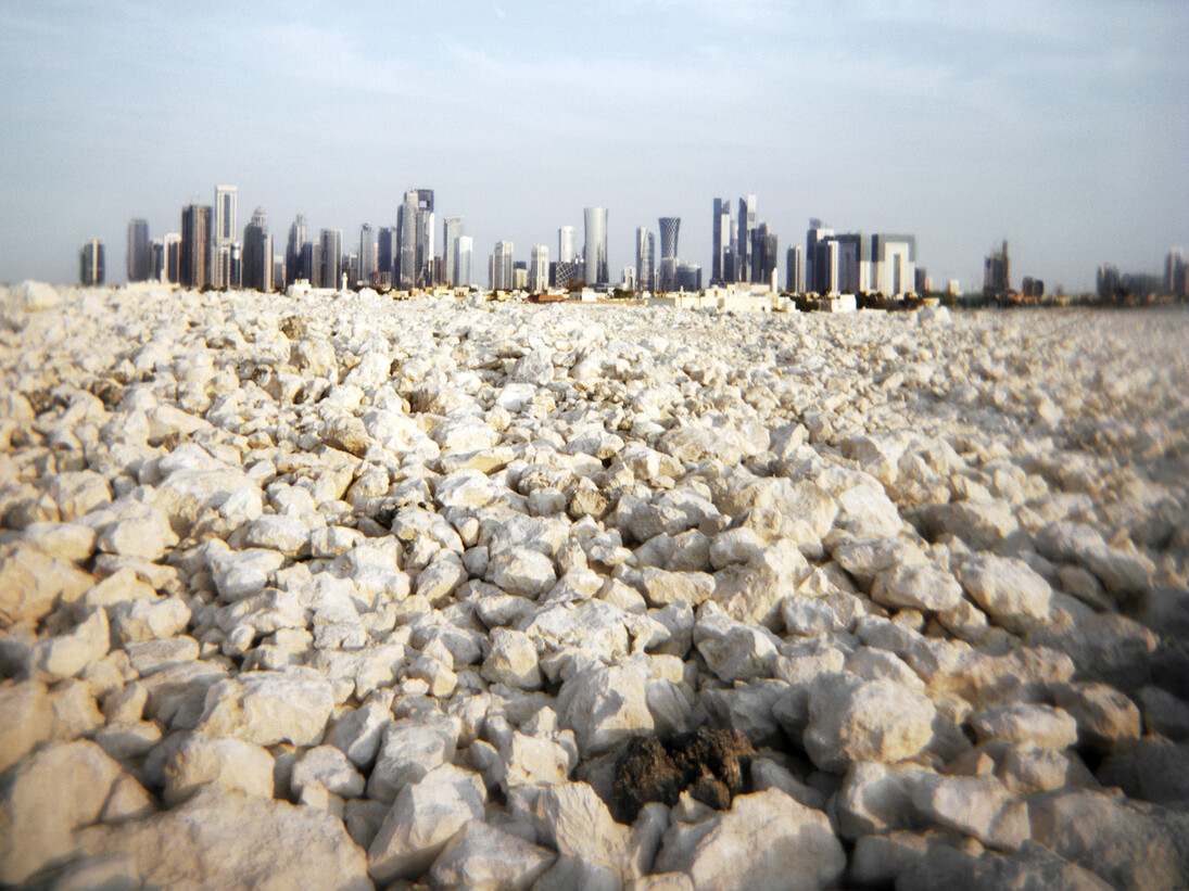 Maher Attar, Cotton Rocks, Qatar © Maher Attar, Courtesy Photo 12 Galerie, OEuvre exposée à la Photo12 Galerie