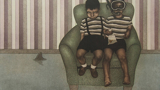 Carrie Lingscheit, Mischief, Intaglio