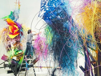 Jungle Cities, Exhibition view. Courtesy of Denk Gallery