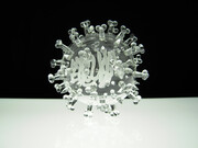 SARS Coronavirus. Fotografía de Luke Jerram