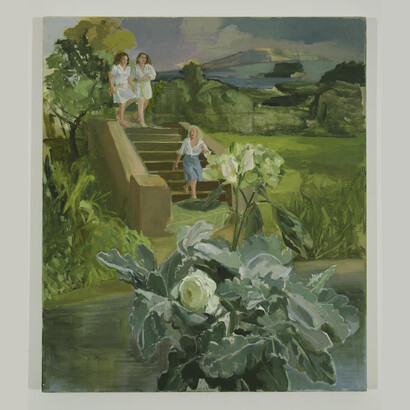 Vera Iliatova, Secret History, 2015, oil on linen, 30 x 26 inches