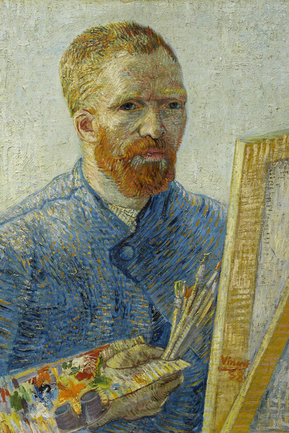 Vincent van Gogh, Self-Portrait, 1887, Van Gogh Museum, Amsterdam (Vincent van Gogh Foundation)