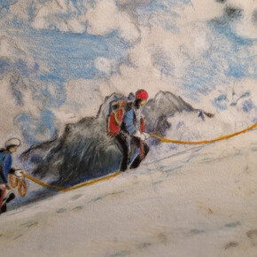 Peppino Fusar Poli, "La cordata tra le nuvole"