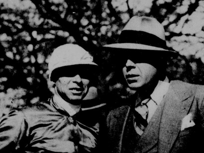 Leguisamo con Gardel