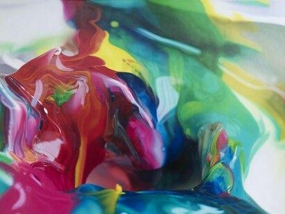 Ben Weiner, Excesstraction, 2013, oil on canvas, 60 x 90 inches