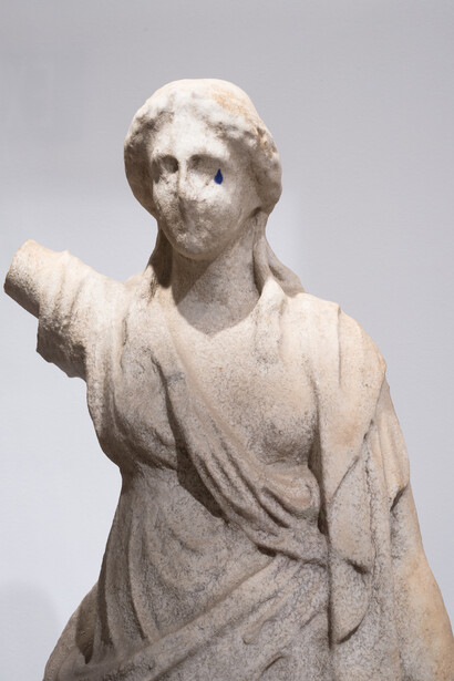 It Takes a Village, (2015), marble statue