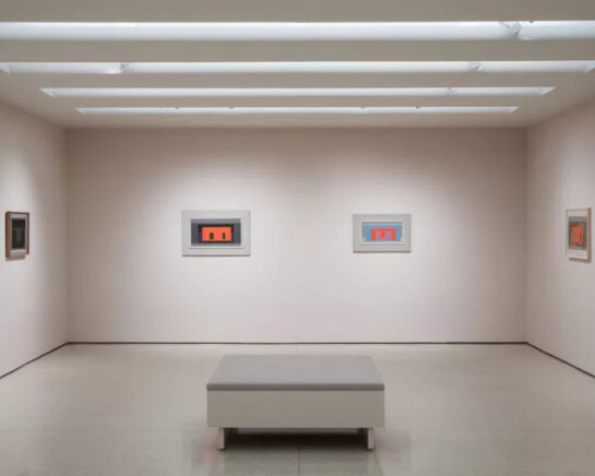 Josef Albers in Mexico, Exhibition view. Courtesy of Guggenheim Museum
 