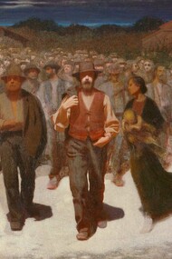 Giuseppe Pellizza da Volpedo, La fiumana, 1895-1896