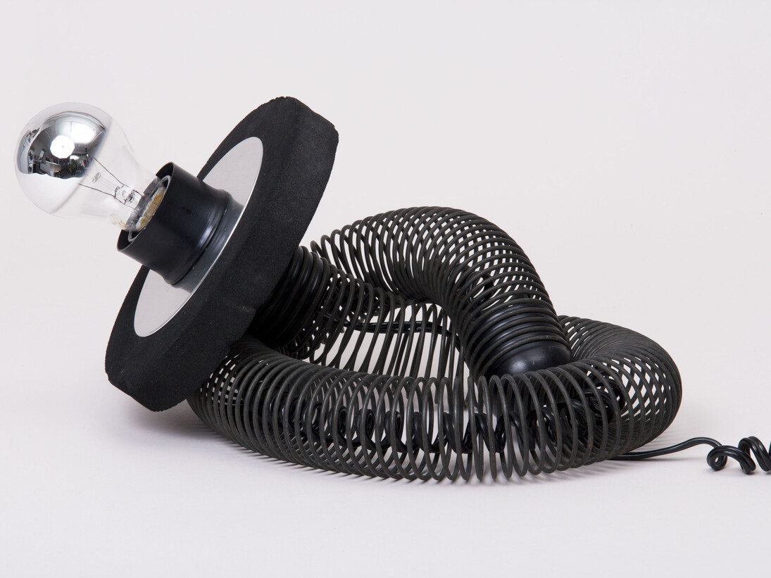 Designer: Barbur Kerim Incedayi, Title: “Blacky”, Manufacturer: Bonomi Form, Origin: Italy, Year: 1972, Notes: #108 in “Light”