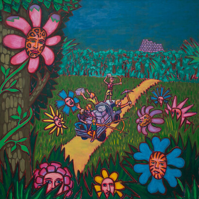 Georgyi Litichevsky, The Clash of the Pyramid Builders Family with the Predator-Flowers