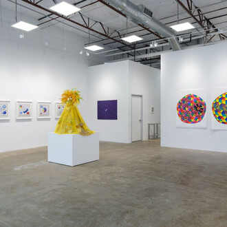 René Treviño, Star-crossed, exhibition view. Courtesy of Erin Cluley Gallery 