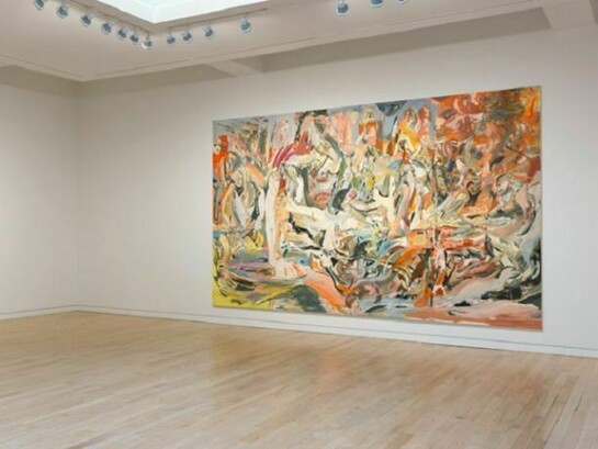 Installation view, Photo by Rob McKeever © Cecily Brown. Courtesy Gagosian Gallery  