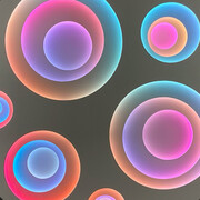 Craig Dorety, Array of circles, jelly beans, 2022. Courtesy of Johansson Projects