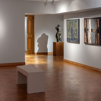 Markus Lüpertz, A lineage, exhibition view. Courtesy of Musée Maillol