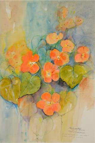 Anna Saegesser Pavone, Fiore Di Tenerezza, cm 38 x 56, 2013