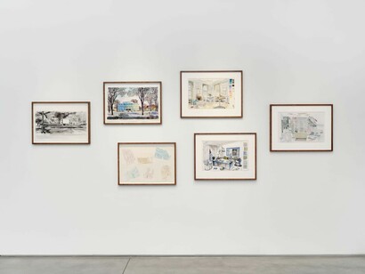 Cynthia Talmadge, Chevy Chase syndrome, exhibition view. Courtesy of Marc Selwyn Fine Art
