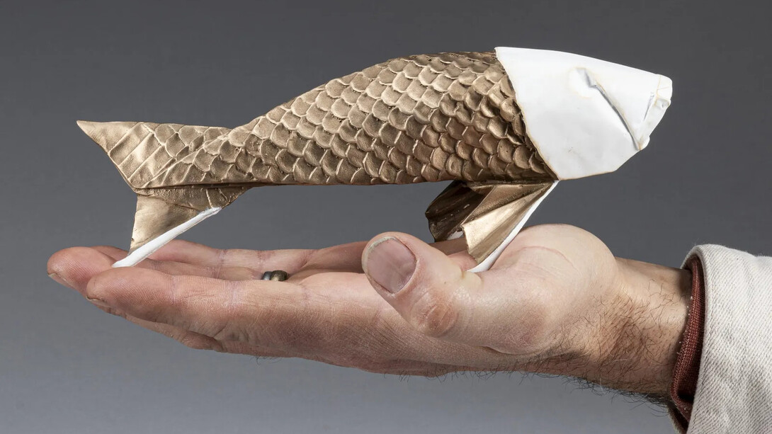 Kevin Box, Folded fish, mini. Courtesy of Bonner David Galleries