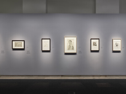 Werner Tübke, Metamorphoses, exhibition view. Courtesy of Städel Museum