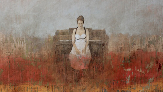Federico Infante, Before the Wedding, 2014, Acrylic on Canvas, 47¾" x 69"
