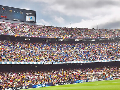 Camp Nou, La Liga match, 13 Sep 2014 FC Barcelona(2) - Athletic Bilbao(0), Barcelona, Spain