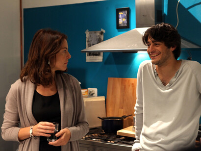 Una scena di "Il mio domani" con Claudia Gerini