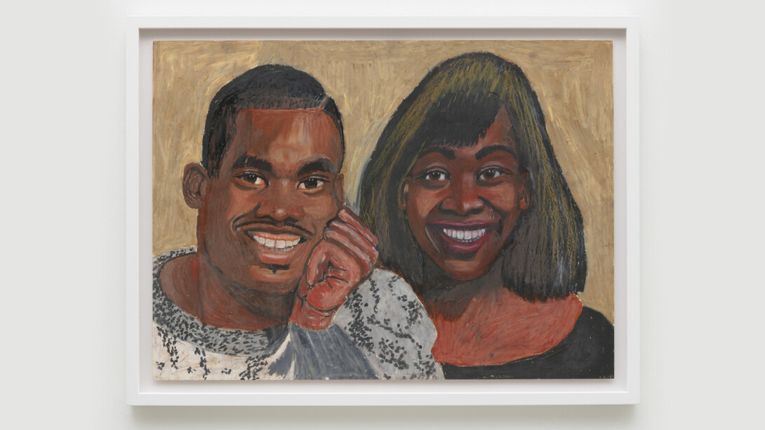 William Scott, Untitled, n.d., pastel and ink on paper, 22x30 inches. Courtesy of the artist and Diane Rosenstein, LA