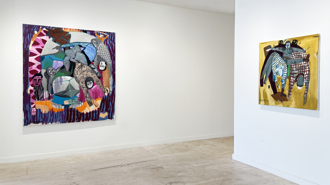 Gregory Rick, Running Wild, installation view. Courtesy of Johansson Projects, CA