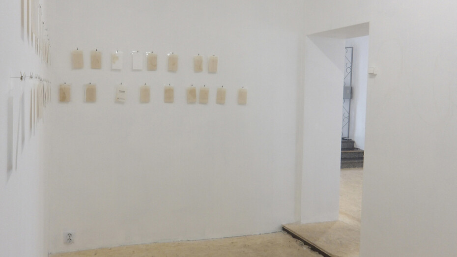 Akiko Iijima, Premonition, exhibition view. Courtesy of DOM Gallery