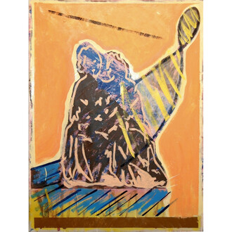 Jon Pilkington, Adornment, 2014, Oil on linen, 120 x 90 cm, copyright the artist and Peter von Kant