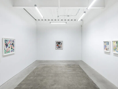Jason Jäge, A creature having a dream about himself, exhibition view. Courtesy of Harman Projects