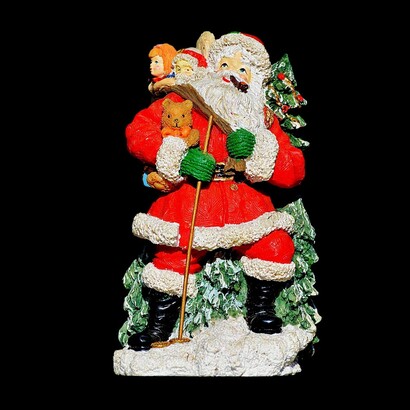 Figurita de Santa Claus